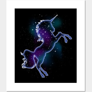Unicorn Stars Posters and Art